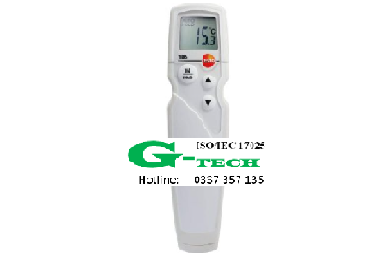 DỊCH VỤ PHÂN PHỐI - MUA BÁN - HIỆU CHUẨN MÁY ĐO NHIỆT ĐỘ THỰC PHẨM TESTO 105   